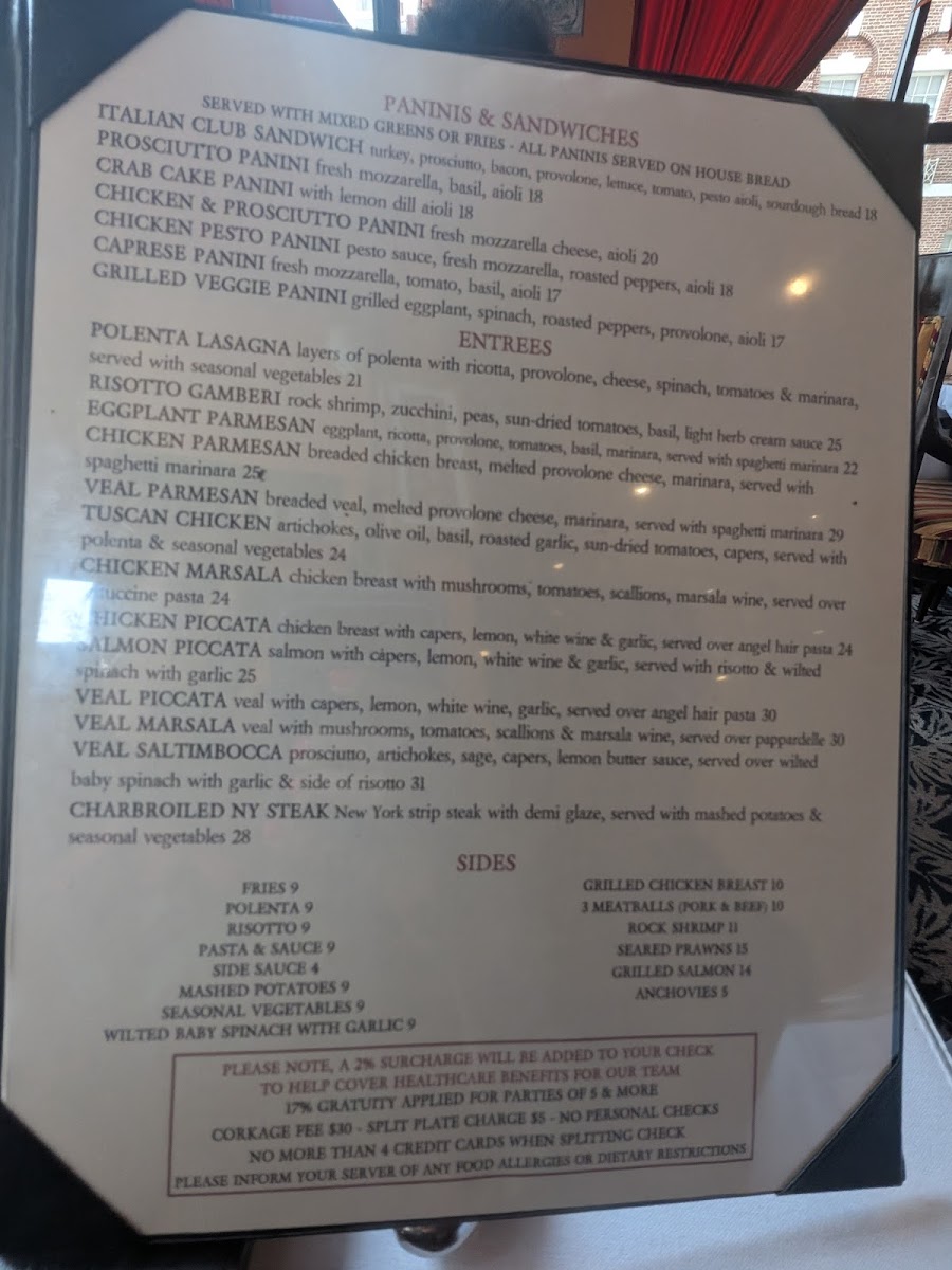 Cesario's Menu - Image 5