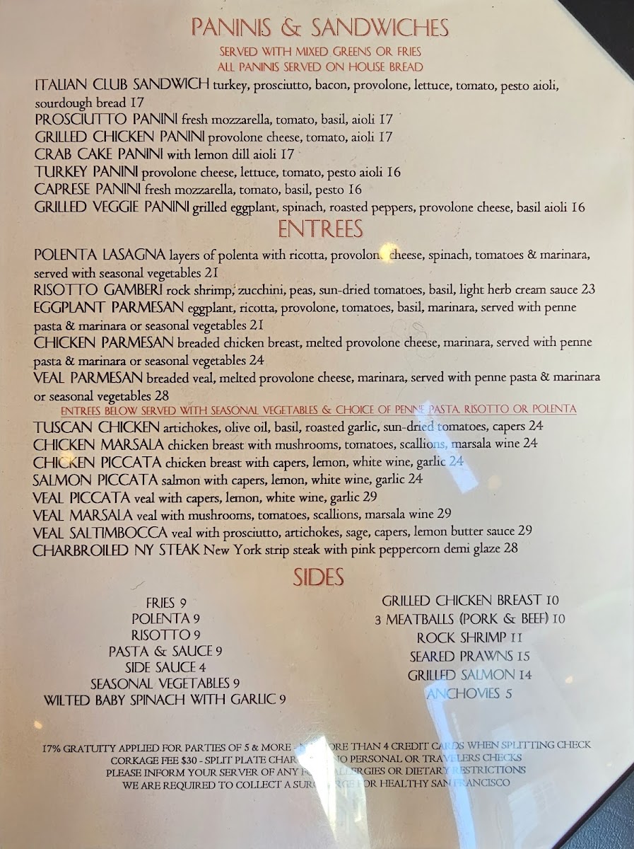 Cesario's Menu - Image 6